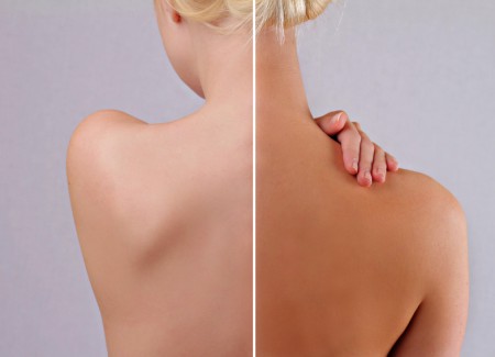 application autobronzant